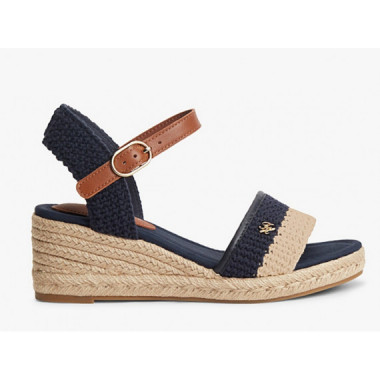 TOMMY HILFIGER - TH MID ESPAD WEDGE CROCHET - DW6 - F|FW0FW09516/DW6