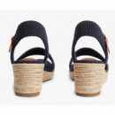 TOMMY HILFIGER - TH MID ESPAD WEDGE CROCHET - DW6 - F|FW0FW09516/DW6