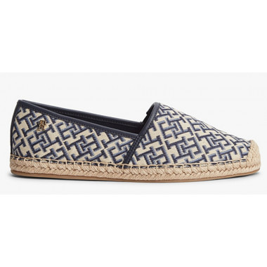 TOMMY HILFIGER - TH MONOGRAM JACQUARD ESPADRILLE - DW6 - F|FW0FW09501/DW6