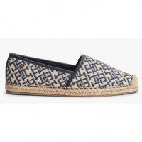 TOMMY HILFIGER - Th Monogram Jacquard Espadrille - DW6 - F|FW0FW09501/DW6