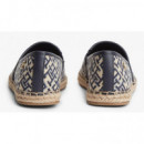 TOMMY HILFIGER - TH MONOGRAM JACQUARD ESPADRILLE - DW6 - F|FW0FW09501/DW6