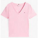 TOMMY HILFIGER - NEW SLIM CODY V-NECK SS - TOL - F|WW0WW40584/TOL