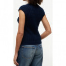 TOMMY HILFIGER - Mid Gg Cable Vest Cardi - C1G - F|WW0WW50075/C1G