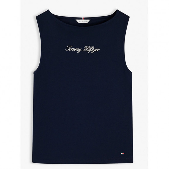 TOMMY HILFIGER - CLASSIC SCRIPT BOAT-NK TOP - C1G - F|WW0WW50947/C1G