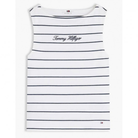 TOMMY HILFIGER - CLASSIC SCRIPT BOAT-NK TOP - 0A4 - F|WW0WW50947/0A4
