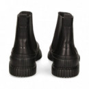 Botin Militar Elastico Negro  CAMPER