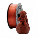 Filamento 3D Pla Glitter Rojo 1.75MM 1 Kgr