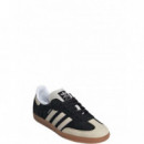 ADIDAS ORIGINALS - SAMBA OG W - CBLACK WONWHI SILVMT - IE5836/CBLACK WONWHI SILVMT