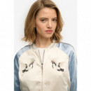 Superdry Chaquetas Mujer Suikajan Embroidered Bomber W5012091A-TEB