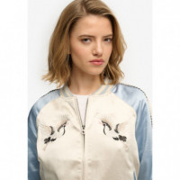 SUPERDRY Chaquetas Mujer Suikajan Embroidered Bomber W5012091A-TEB