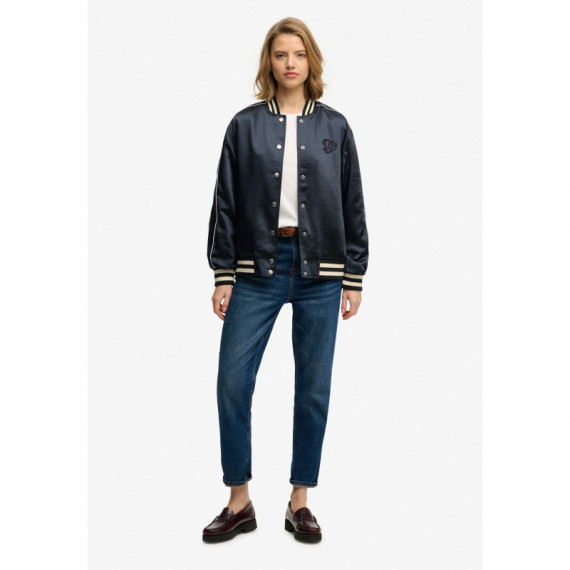 Superdry Chaquetas Mujer Varsity Satin Bomber Jacket W5012059A-98T