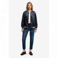 SUPERDRY Chaquetas Mujer Varsity Satin Bomber Jacket W5012059A-98T