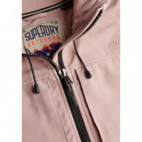 SUPERDRY Chaquetas Mujer Hooded Colourblock Trekker Jkt W5012070A-K5V