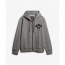Superdry Sudaderas Hombre Vintage Athletic Ziphood M2014479A-70Q