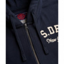 Superdry Sudaderas Hombre Vintage Athletic Ziphood M2014479A-98T