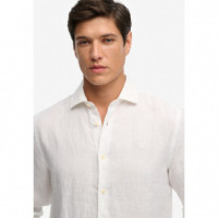 Superdry Camisas Hombre Riviera L/S Linen Shirt M4011103A-01C