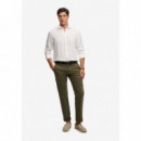 Superdry Camisas Hombre Riviera L/S Linen Shirt M4011103A-01C
