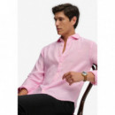 Superdry Camisas Hombre Riviera L/S Linen Shirt M4011103A-J3B
