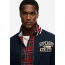 SUPERDRY Chaquetas Hombre Twill Varsity Bomber Jkt M5012322A-98T