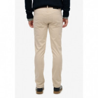 SUPERDRY Pantalones Hombre Merchant Sateen 5 Pocket Pant M7011425A-29C
