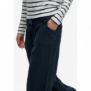 Superdry Pantalones Mujer Linen Low Rise Pant W7011294A-98T