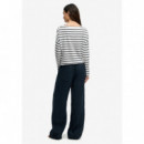 Superdry Pantalones Mujer Linen Low Rise Pant W7011294A-98T