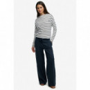 Superdry Pantalones Mujer Linen Low Rise Pant W7011294A-98T