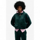 Superdry Sudaderas Mujer Country Club Velour Ziphood W2012544A-8UM