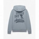 Superdry Sudaderas Hombre Ath Ess Hoodie M2014436A-FL2
