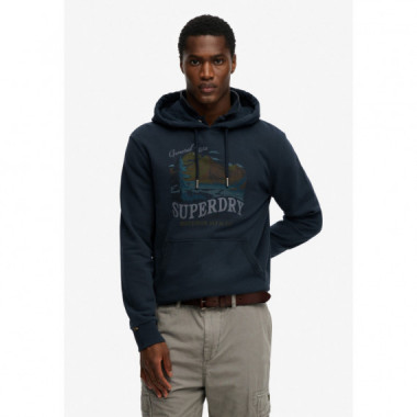 Superdry Sudaderas Hombre Outdoors Mountain Rlxd Hood M2014451A-98T