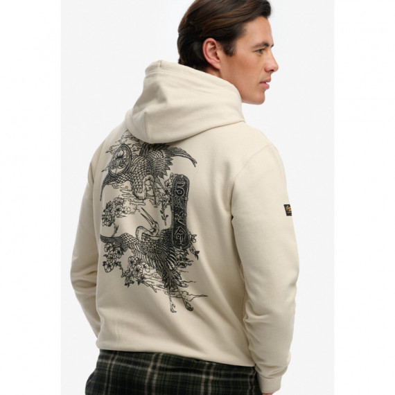 Superdry Sudaderas Hombre Tokyo Narrative Loose Hood M2014485A-1KI