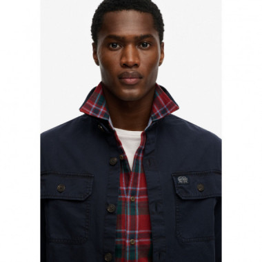 Superdry Camisas Hombre 2 Pocket Overshirt M4011127A-98T