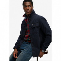 Superdry Camisas Hombre 2 Pocket Overshirt M4011127A-98T