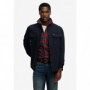 Superdry Camisas Hombre 2 Pocket Overshirt M4011127A-98T