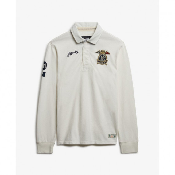 Superdry Polos Hombre Double Emblem Rugby M1110481A-FU4