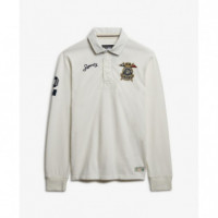 Superdry Polos Hombre Double Emblem Rugby M1110481A-FU4