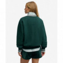 Superdry Sudaderas Mujer Country Club Loose V Sweat W2012589A-8UM