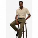 Superdry Polos Hombre Knitted Texture S/ S Polo M1110458A-1LG