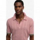 Superdry Polos Hombre Knitted Texture S/ S Polo M1110458A-HSU