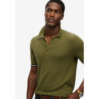 Superdry Polos Hombre Knitted Texture S/ S Polo M1110458A-K9U