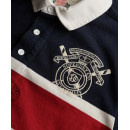 Superdry Polos Hombre Double Emblem Jersey Ss Rugby M1110484A-K1N