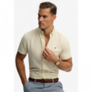 Superdry Camisas Hombre Preppy Oxford S/ S Shirt M4011101A-J8U