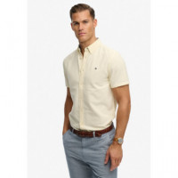 Superdry Camisas Hombre Preppy Oxford S/ S Shirt M4011101A-J8U