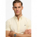 Superdry Camisas Hombre Preppy Oxford S/ S Shirt M4011101A-J8U