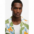 Superdry Camisas Hombre Hawaiian Print S/S Shirt M4011128A-J9R