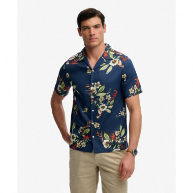 Superdry Camisas Hombre Hawaiian Print S/S Shirt M4011128A-J9S