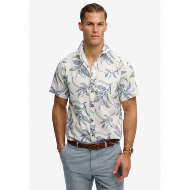 Superdry Camisas Hombre Vintage Loom S/S Shirt M4011129A-KAM
