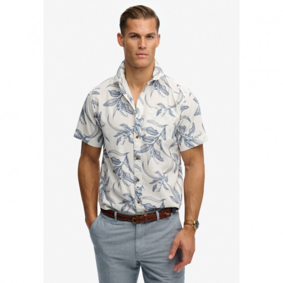 Superdry Camisas Hombre Vintage Loom S/S Shirt M4011129A-KAM
