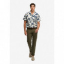 Superdry Camisas Hombre Cabana Poolside S/S Shirt M4011136A-K8X