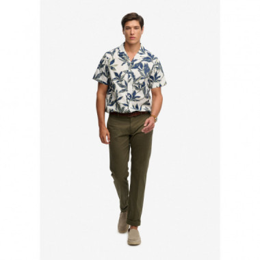 Superdry Camisas Hombre Cabana Poolside S/S Shirt M4011136A-K8X